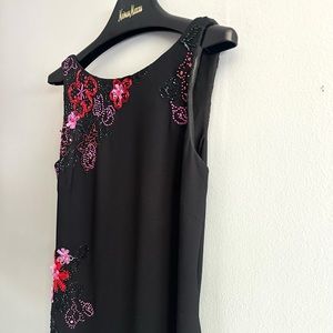 Kay Unger New York Formal Sleeveless Low Back Dress